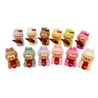 Игрушка фигурка Labubu Лабубу 4-5см Кола  ворсистая, дизайн ассорти ZB-1103