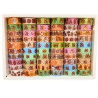 Скотч декоративный Decor 1шт 1,2см*2,2м Капибара, ассорти №626-2