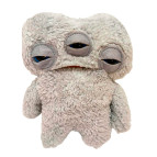 Игрушка фигурка Фуглер 23см Fuggler мягкая 15706S Пришелец серый, в крафт коробке