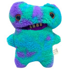 Игрушка фигурка Фуглер 23см Fuggler мягкая 15707B Кривозубый слизнячок бирюзовый, в крафт коробке