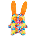 Игрушка фигурка Фуглер 23см Fuggler мягкая 15702N Бешеный кролик-малыш радужно-фиолетовый, в крафт коробке