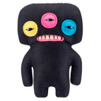 Игрушка фигурка Фуглер 23см Fuggler мягкая 15702H Сердитый пришелец черный, в крафт коробке