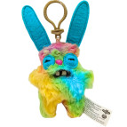 Игрушка фигурка брелок 12см Фуглер Fuggler 15718F  Бешеный кролик радужный