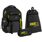 Школьный набор: рюкзак+пенал+сумка д/обуви Kite мод 1022 Free Style SET_K25-1022M-3