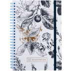 Блокнот на спирали А5 Axent 80л. OS, Gold Cat 8471-1-A-OS