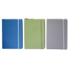 Блокнот А5 96л. Классик на резинке цвет в ассортименте 25-8806