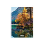 Тетрадь для записей А4 96л. Optima Nature of Ukraine: озеро клетка O20378-11