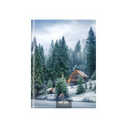 Тетрадь для записей А4 96л. Optima Nature of Ukraine: зима клетка O20378-12