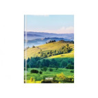 Тетрадь для записей А4 96л. Optima Nature of Ukraine: пейзаж клетка O20378-13