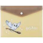 Папка А5 Kite пластик на кнопке Harry Potter HP25-245