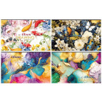 Альбом для рисования А4 40 листов МАНДАРИН скоба, ассорти 226453