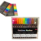 Маркеры контурные Outline набор 24 цвета F-2312-24