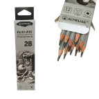Карандаш простой графитный для ескизов Acmeliae 2B Drawing High Quality Pencil 1шт 8000-2B