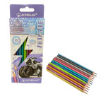 Карандаши цветные 12цв. Acmeliae трехгранные Металик 43721-12