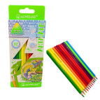 Карандаши цветные 12цв. Acmeliae трехгранные Неон 43720-12