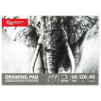 Бумага-склейка для рисунка Rosa Studio А5 50л. 120г/м2 Слон 3984015