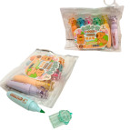 Маркеры текстовыделители набор 6шт Aodemei Капибара, в пенале 6235