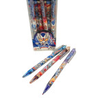 Ручка гелевая Пишет-Стирает Aodemei 0,5мм Super hero, автоматическая, синяя GP-33296 наконечник игольчатый