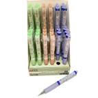 Ручка гелевая Пишет-Стирает Aodemei 0,5мм Learning time, автоматическая, синяя GP-33166 наконечник шариковый