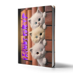 Блокнот В5 160л. Аркуш Prestige Котята 040955