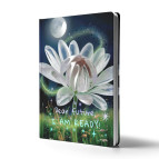 Блокнот В5 160л. Аркуш Prestige Хрустальный цветок 041006