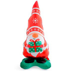 Шарик воздушный фольга Гном новогодний 147*63см H462