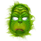 Маска Гринч карнавальная 26см 26-116