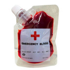 Хэллоуин Halloween кровь в медицинском пакете 30мл 26-135