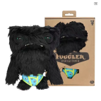 Игрушка фигурка Фуглер 23см Fuggler мягкая 15723B Черный Жуйко, в крафт коробке