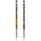 Карандаш чернографитный простой Yes с ластиком Jurassic World 1шт 280648