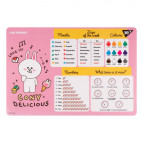 Подложка на стол Yes пластиковая 42,5*29см англ. Line Friends Cony 492259