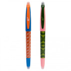 Ручка гелевая Пишет-Стирает Yes 0,7мм Abstract Flowers пишет синим 420404