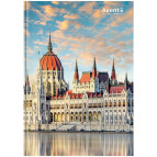 Тетрадь для записей А4 Axent 96л. City,  Budapest в клетку 8425-8-A