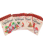 Мешок для подарков Новогодний средний 40*27см 8031-2