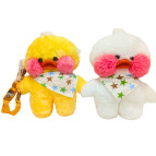 Сумка через плечо - рюкзак Lux детская плюшевая Уточка №000-28у