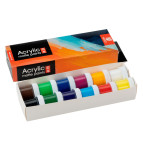 Краски акриловые Arteo набор 12цв. по 10мл Art матовая 322112002