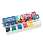 Краска акриловая для ткани Arteo набор 6цв. по 10мл Animals 322113005