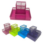 Подставка канцелярская металл сетка Josef Otten 155x103x100мм цвет в ассортименте 9003/0305