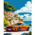 Картина раскраска по номерам на холсте - 40*50см Идейка КН2906 Роскошный пейзаж