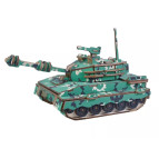 Деревянная сборная 3D модель WoodCraft Танк (23*12*13,6см) XC-G017H