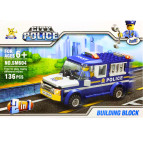 Конструктор SM Полицейская погоня, Воронок 136 элементов SM-604