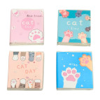 Блокнот 8,8*9,7см 144л. Лапка, ассорти 160K180-16015