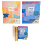 Фотоальбом 10*15 200 фото (размер 21*26,5см) Абстракция красками №MX2-442