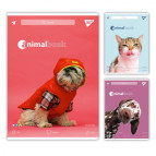 Тетрадь А4 48л. YES в клетку Animalbook 682002