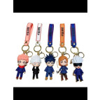 Брелок резиновый Магическая битва (аниме) 7-8см с лентой, ассорти №ZB-1538