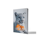 Блокнот В5 96л. Аркуш Prestige 1B3189 Белая львица 041075