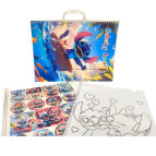 Альбом-раскраска В4 (35*25,5см) Лидер 15л + наклейки Стич 9427-11/CD715