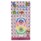 Свеча для торта Цифра-8 6см №1234/9395-8 радужный край