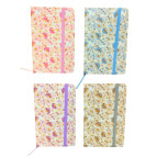 Блокнот А5 80л. Лидер с резинкой 5703-8 Цветочки