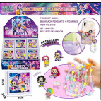 Набор детской бижутерии K-Pop Demon Hunters (Кей-поп охотницы на демонов), браслет, подвеска, ассорти №530-5